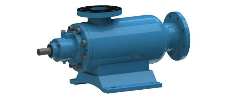 Three-screw medium pressure pumps